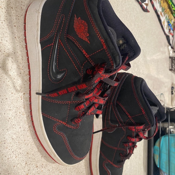 Jordan Who Said Man Was Not Meant To Fly Jordan High Top Who